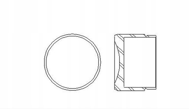 7595 - ПОРШЕНЬ ПЕРЕДНЕГО СУППОРТА DODGE RAM 2500 1994-99