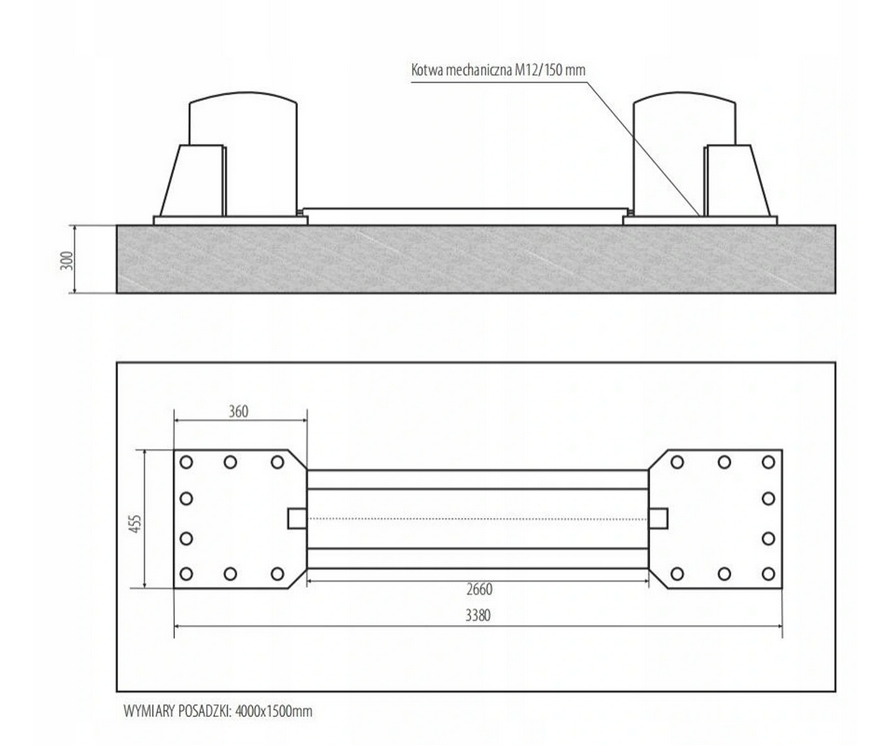 GRUBBER Podnosnik dwukolumnowy grubber automat 4T Producent code GRUBBER 2 40E