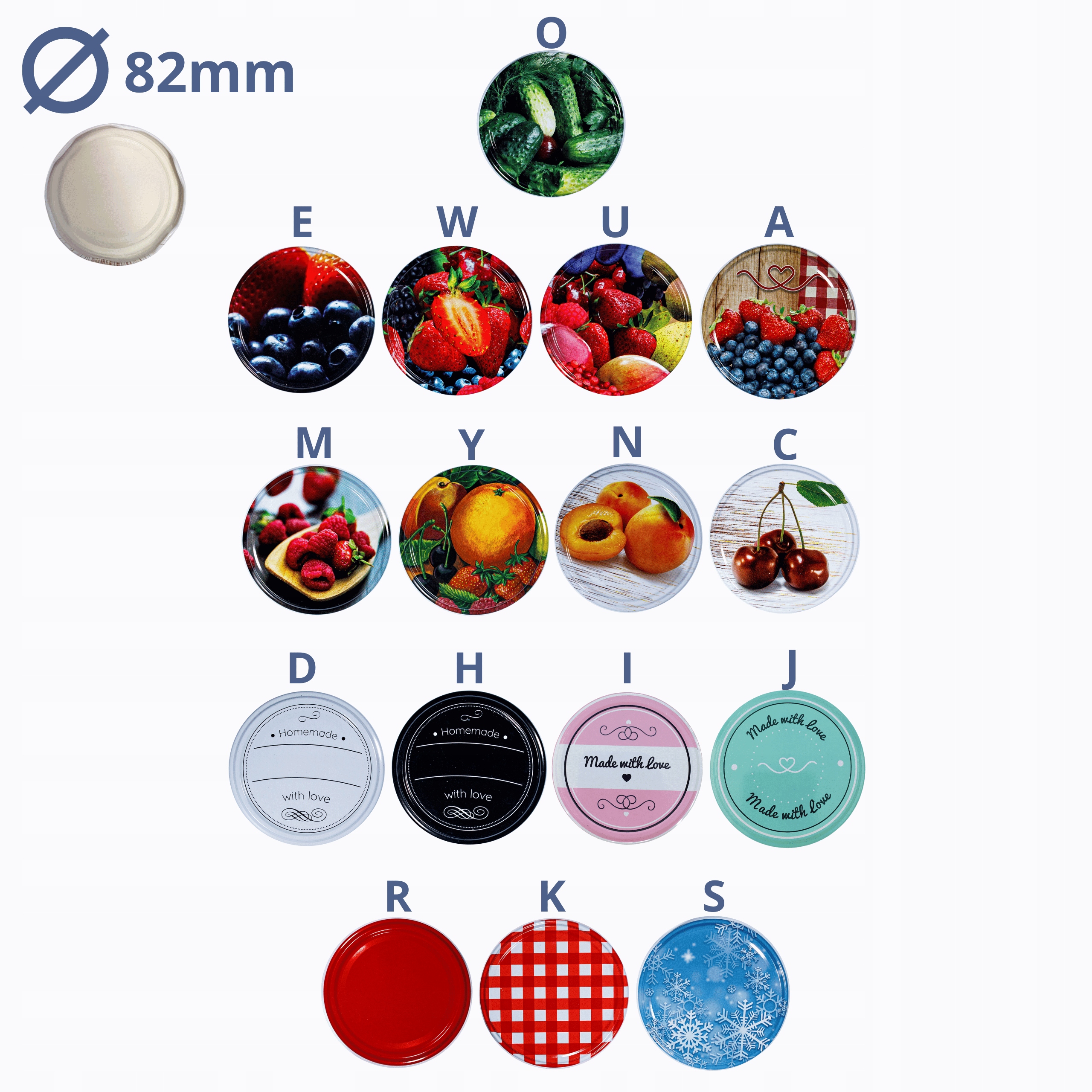 Słoiki 235ml słoiczki na dżem przyprawy deserki konfitury 10szt. 82mm PZH Kolor przezroczysty