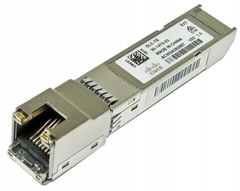 MODUŁ SFP CISCO GLC-TE= 30-1475-03 1000BASE-T SFP TRANSCEIVER MODULE