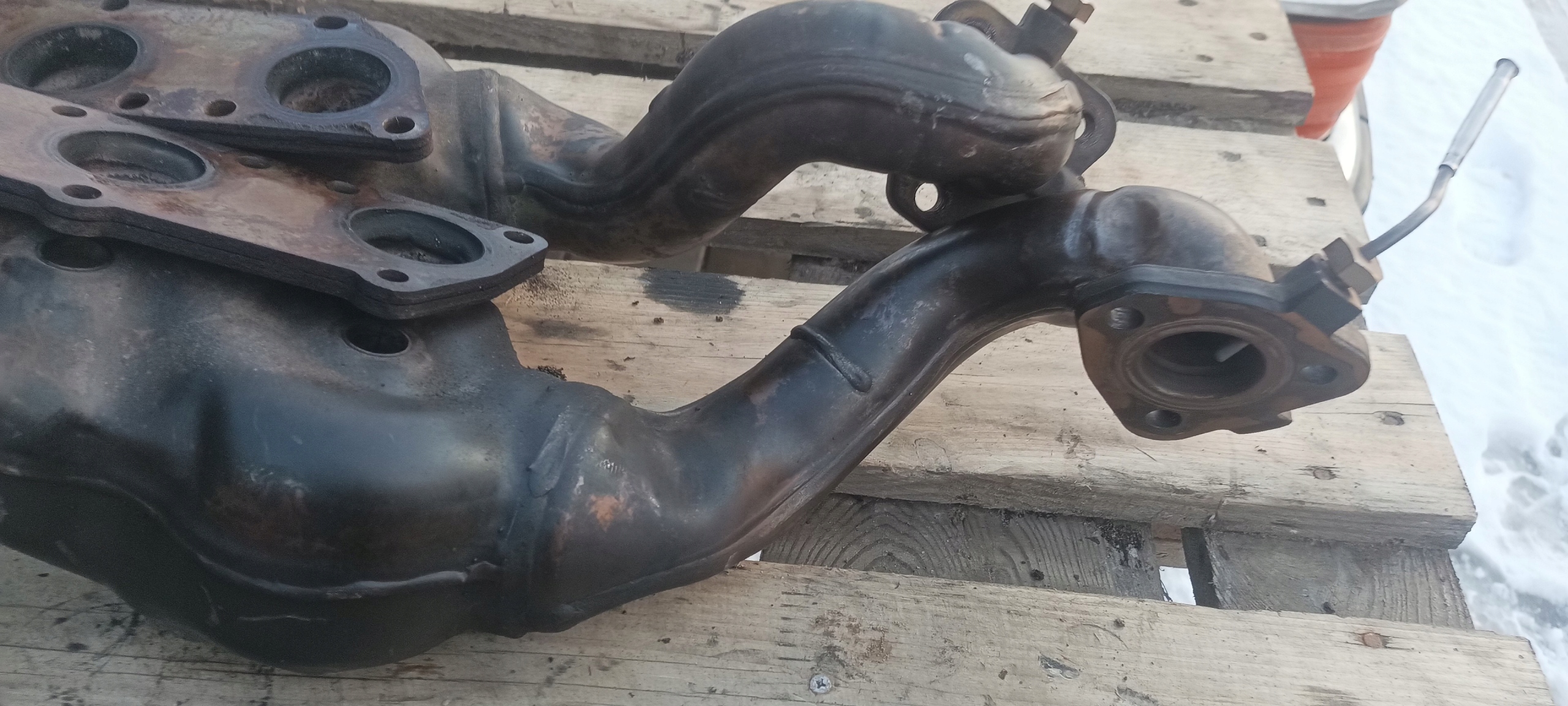 Audi A6 C5 RS6 4.2 коллектор выпускной 2szt 077253033AA 077253034AA