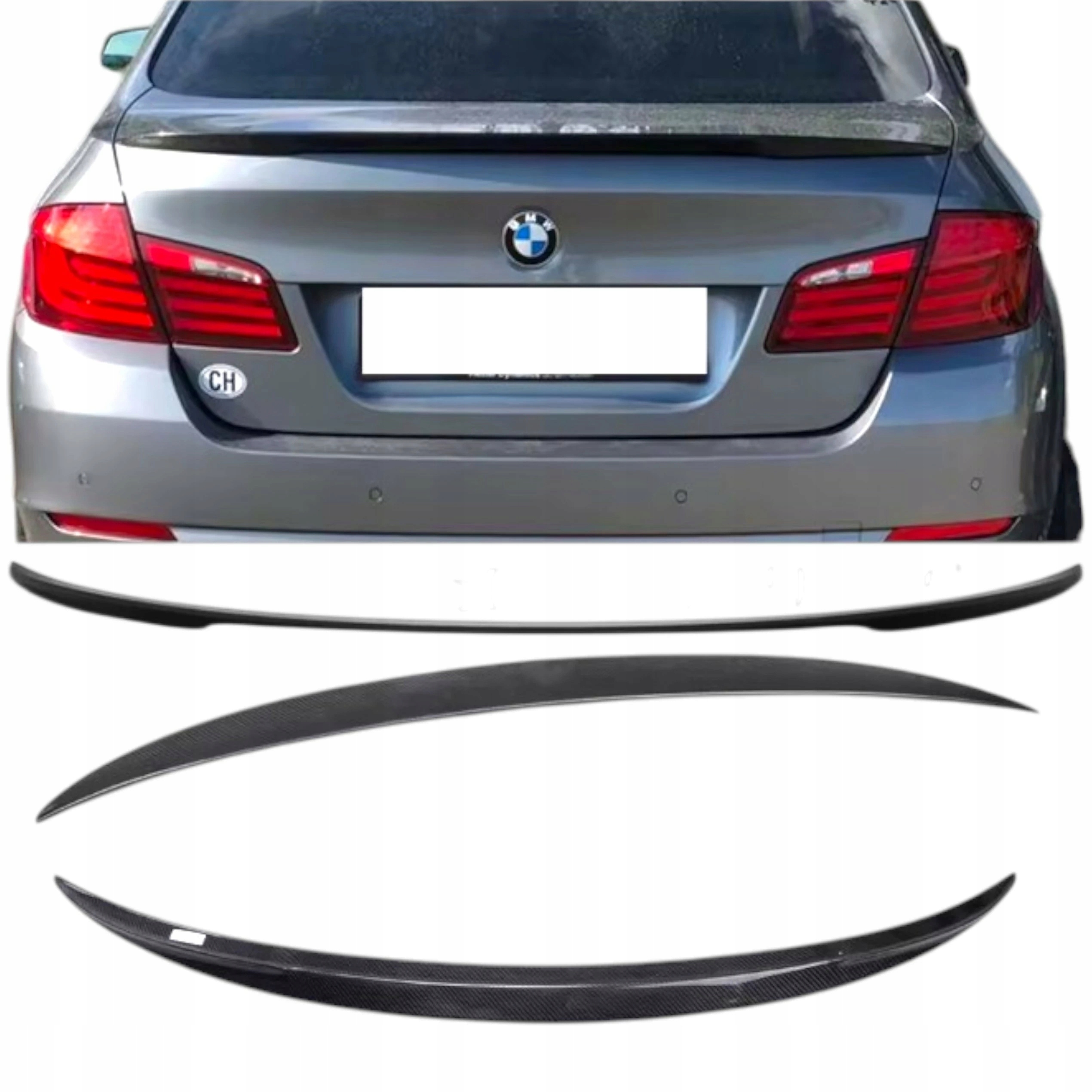Spoiler Bmw 5 F10 Lotka M Performance Zadní Spoiler Klapky Zavazadlového Prostoru