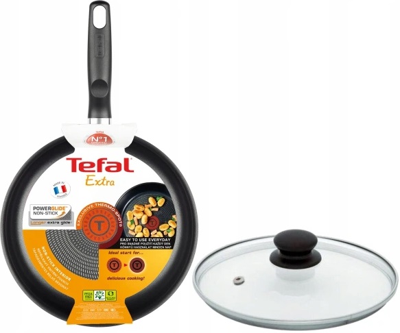 

Zestaw Patelnia Tefal Extra 30cm+pokrywka