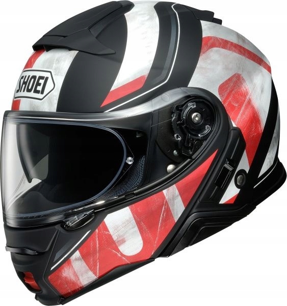Prilba Shoei Neotec II Jaunt TC-1 Red White Na Darček