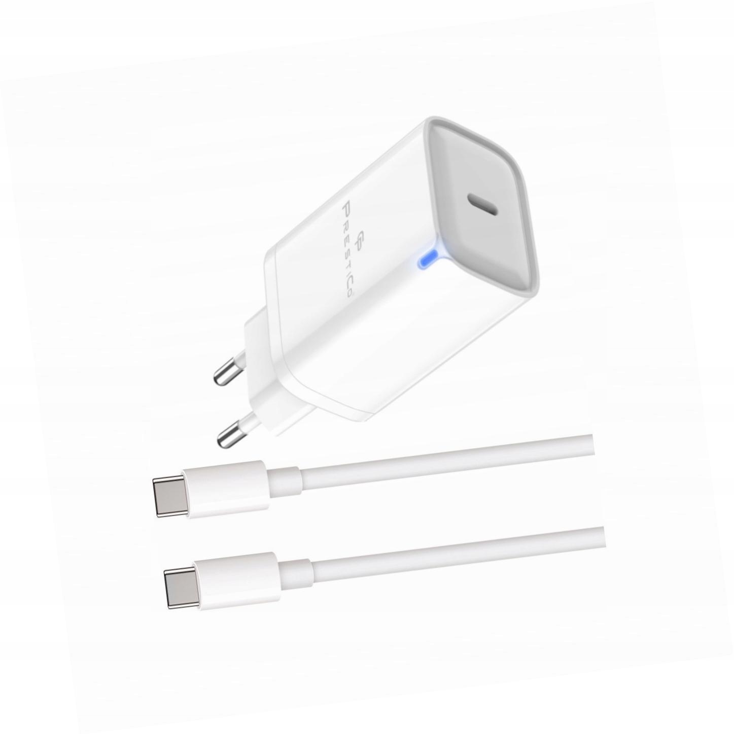 Szybka ładowarka 45W GaN z kablem Usb-c do Samsung Galaxy M55 5G