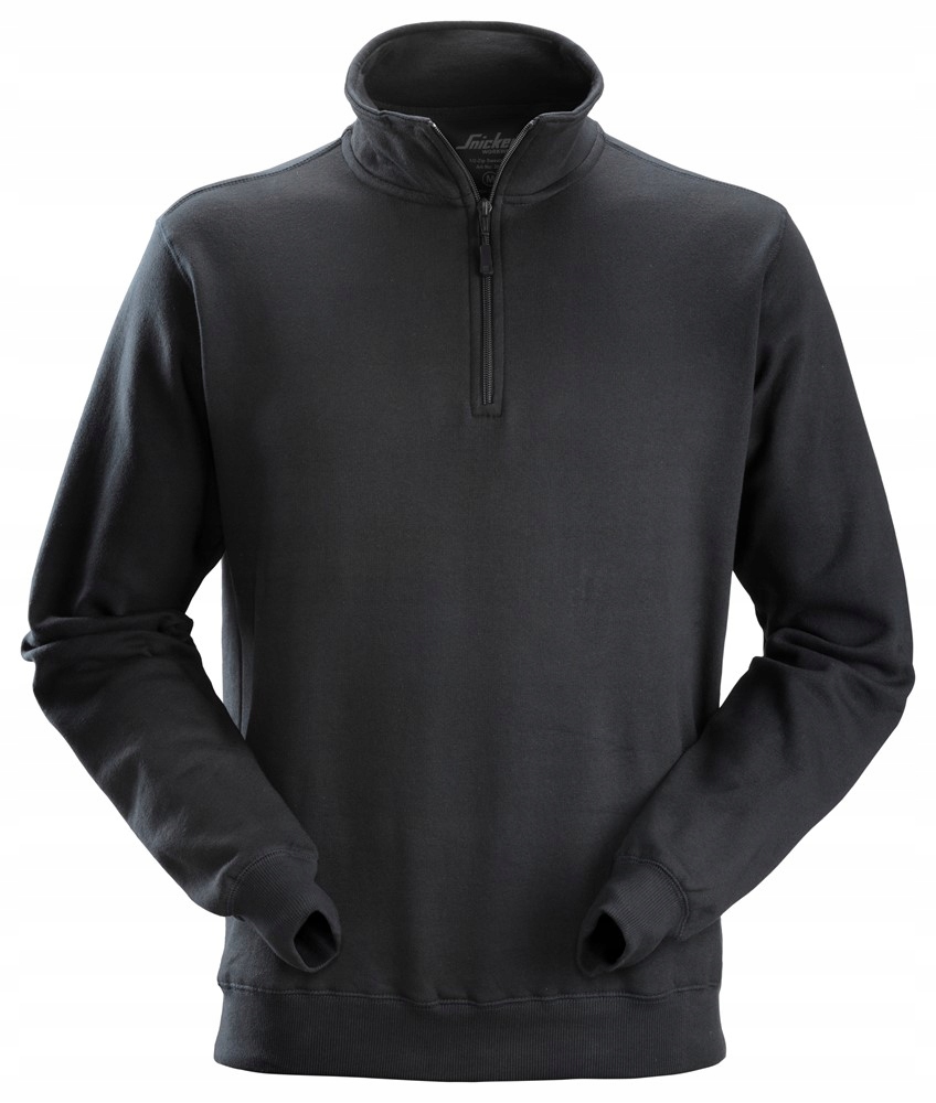 Толстовка-короткая молния Snickers 2818 r.L black