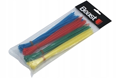Opaski zaciskowe kolorowe zaciski 200x2,5mm 120szt EAN (GTIN) 5907698020639