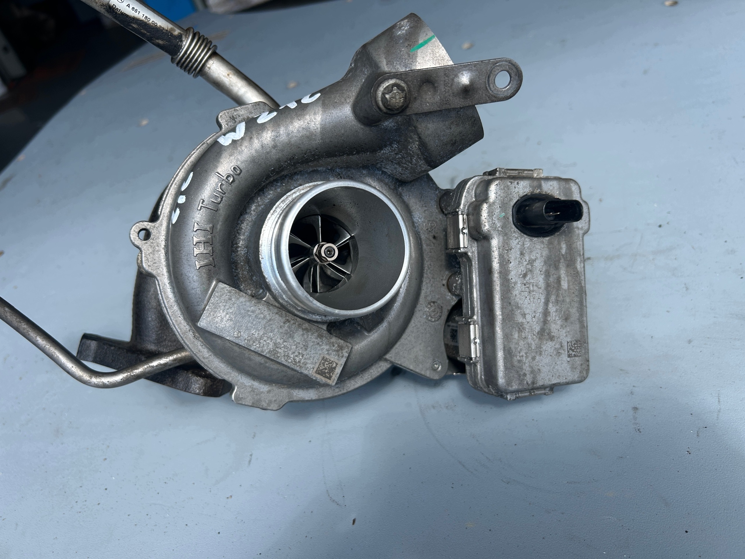 MERCEDES 2,2 CDI Turbolader A6510903580