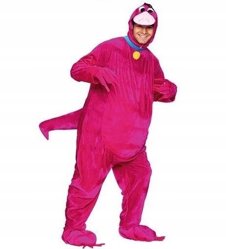 Kostým Dinosaurus Dino Dinosaurus Pohádkově Růžový L