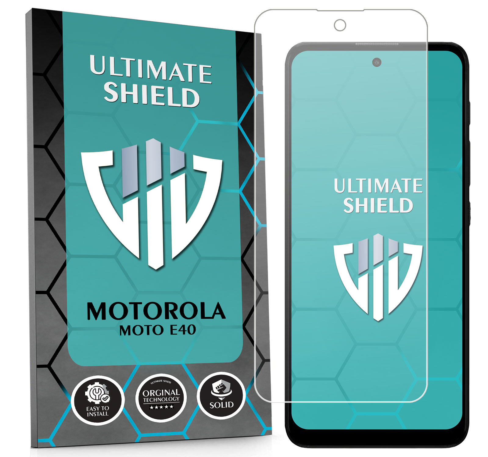 Sklo 3x Displej 7x Fotoaparát Rychlý Objektiv Pro Motorola Moto E40