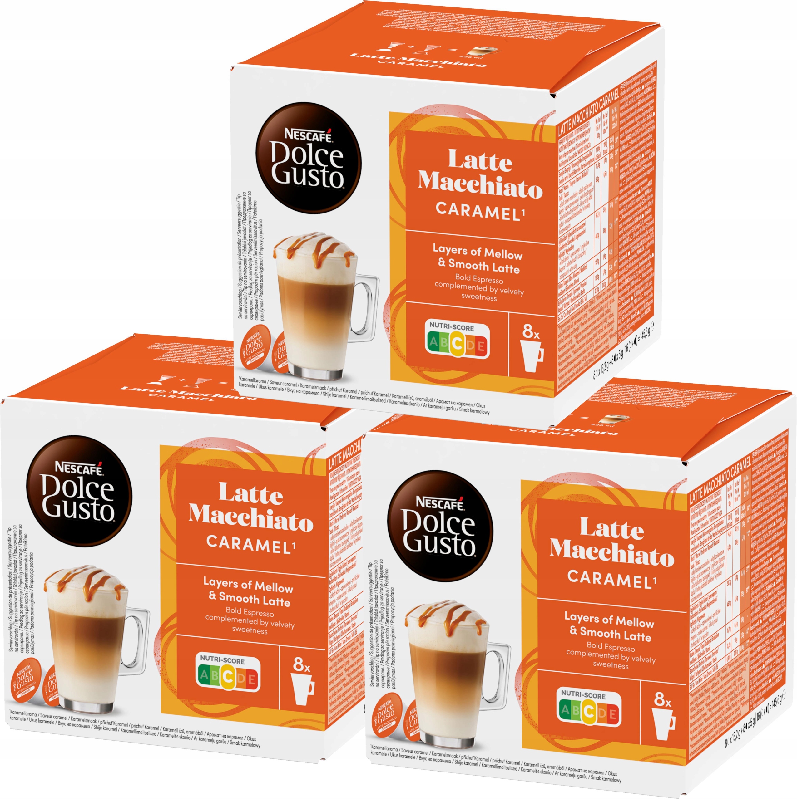 Kapsle Nescafe Dolce Gusto Latte Caramel 48 ks