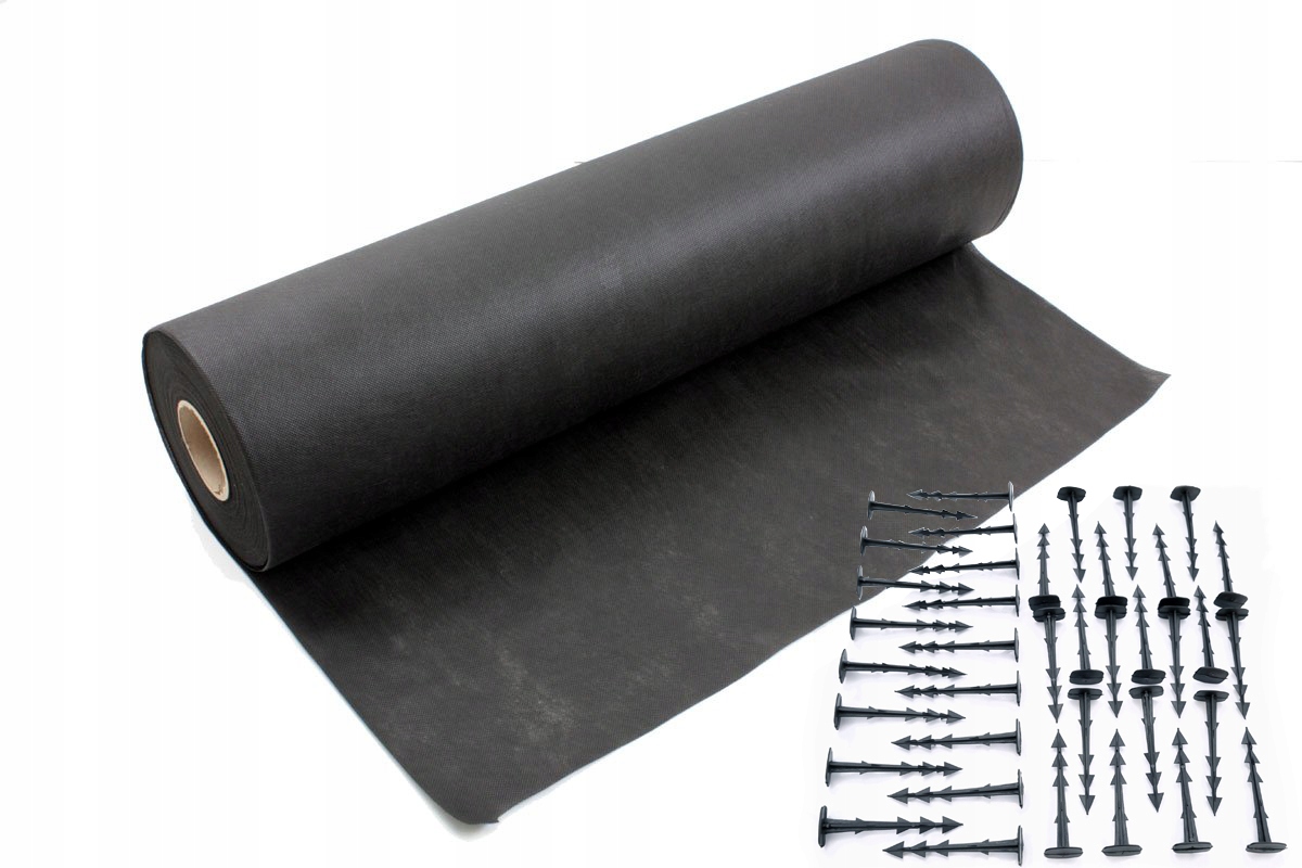 

Agrowłóknina 50g Mata szkółkarska 0,8x50m +szpilki