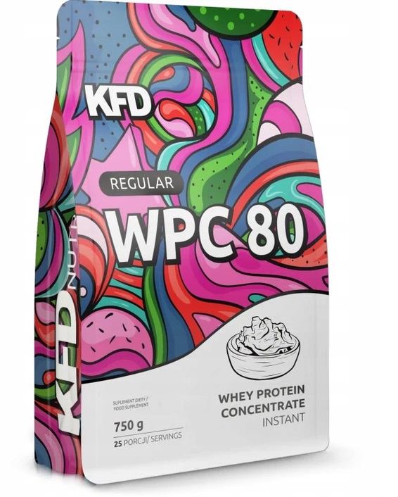 Syrovátkový protein Wpc koncentrát protein Kfd Wpc 80 750g Mascarpone
