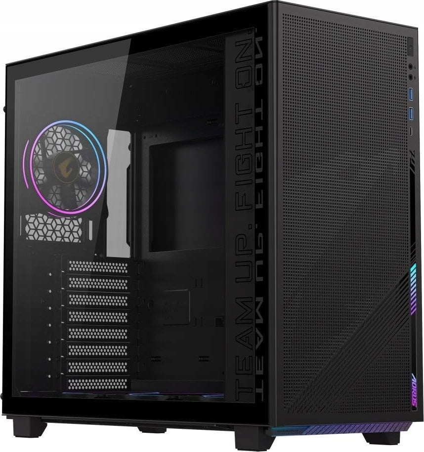 Počítačová Skriňa pre počítač Gigabyte Aorus C400 Glass Argb Midi Tower Atx