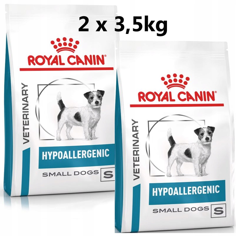 Suché krmivo Royal Canin Hypoallergenic Small Dog 2 x 3,5 kg