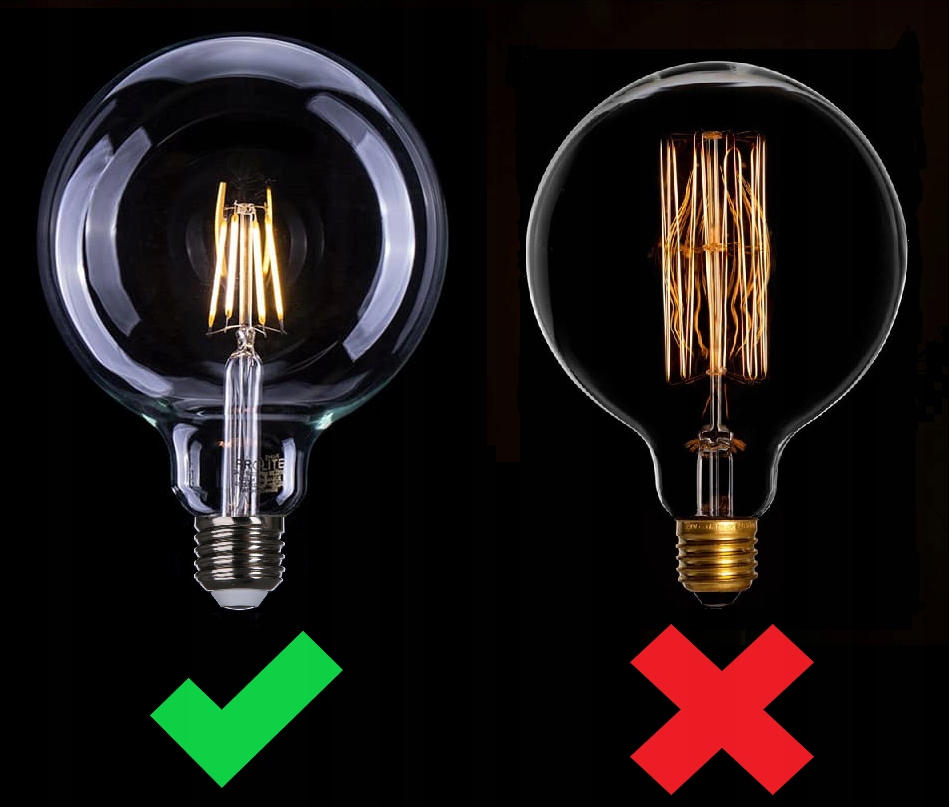 ŻARÓWKA DEKORACYJNA G45 FILAMENT LED EDISON 4W E27 EAN (GTIN) 6091631227274