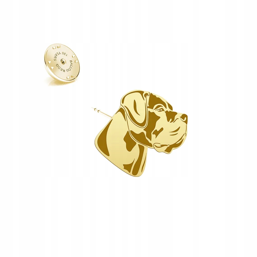 Odznak se psem Cane Corso 925 Šperky Dárek Dedikace Bonus