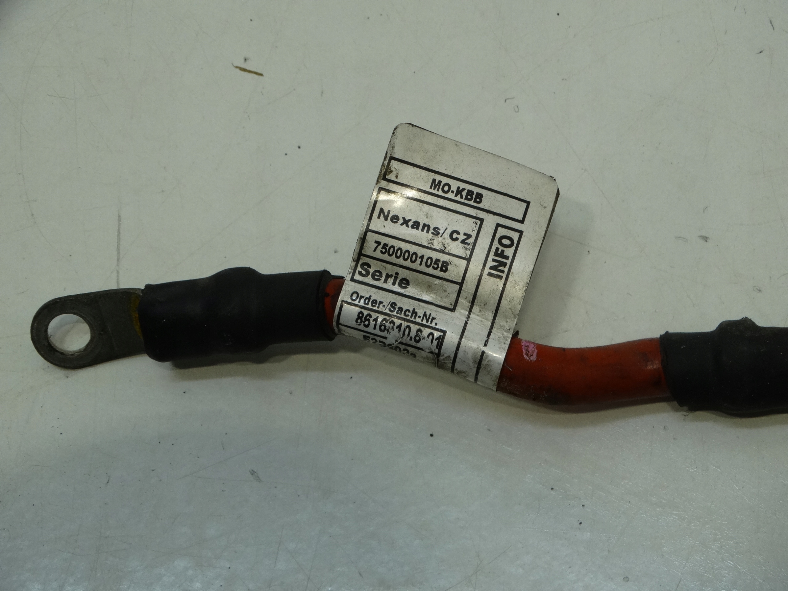 terminal cable battery BMW 1 F20 2013R. 750000105B
