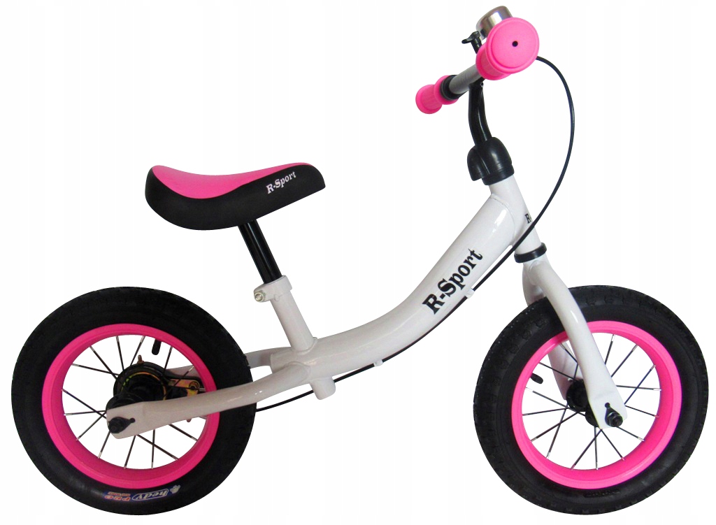 Rowerek Biegowy POMPOWANE KOŁA DZWONEK HAMULEC 12` Rozmiar koła w calach 12