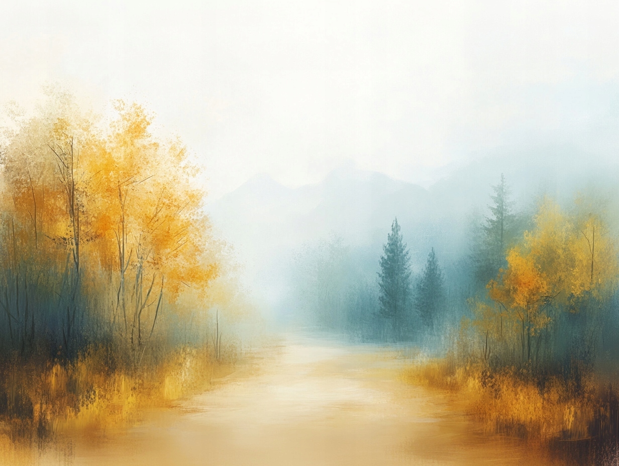 Obraz Na Plátně Canvas Krajina Podzim Cesta Stezka 80x60