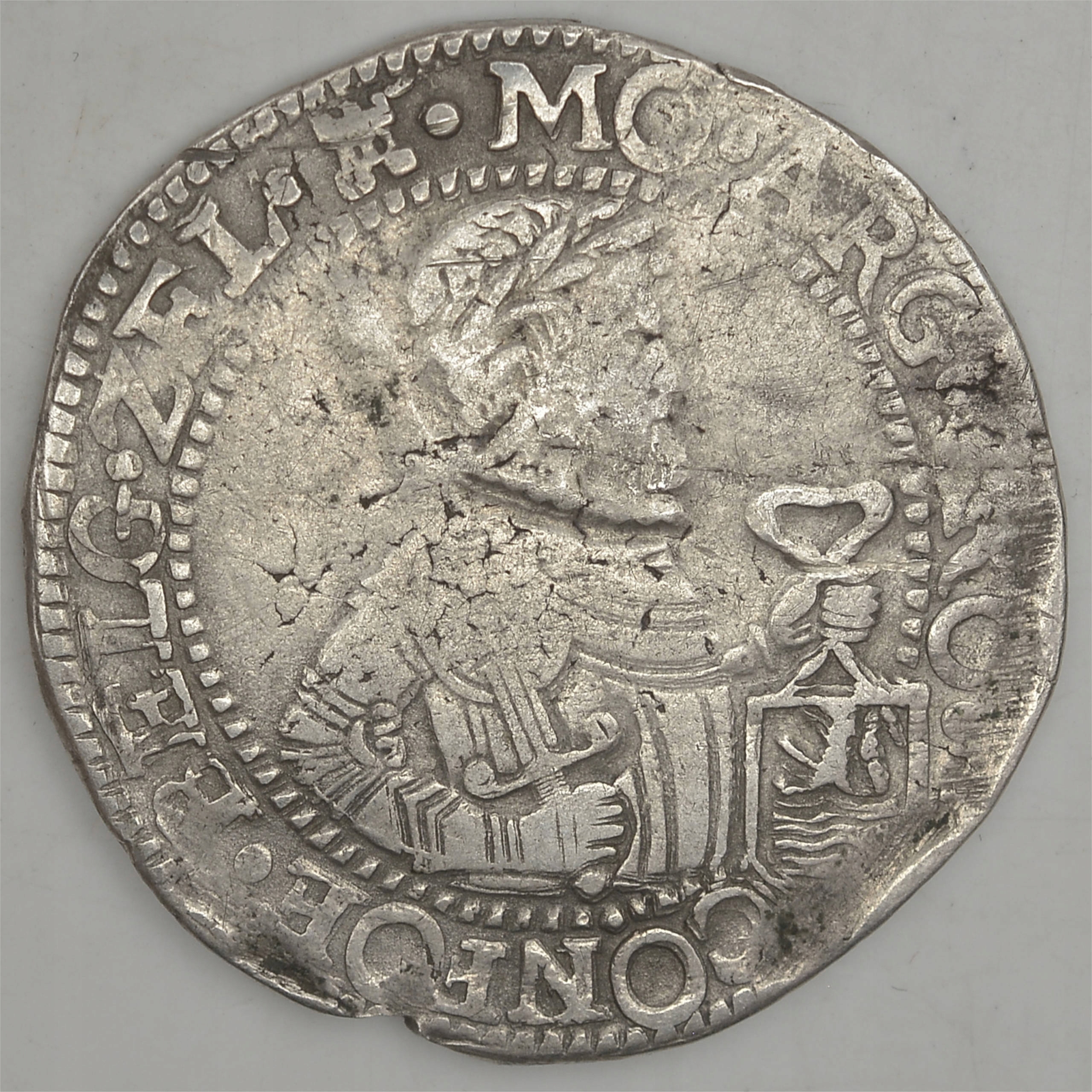 13.gtr.NIDERLANDY, ZELANDIA, 1/2 DAALDER 1620