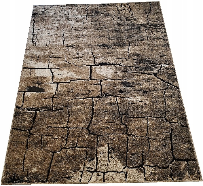 

Dywan Dwupoziomowy Sęk Cegła Deska 180x260 loft
