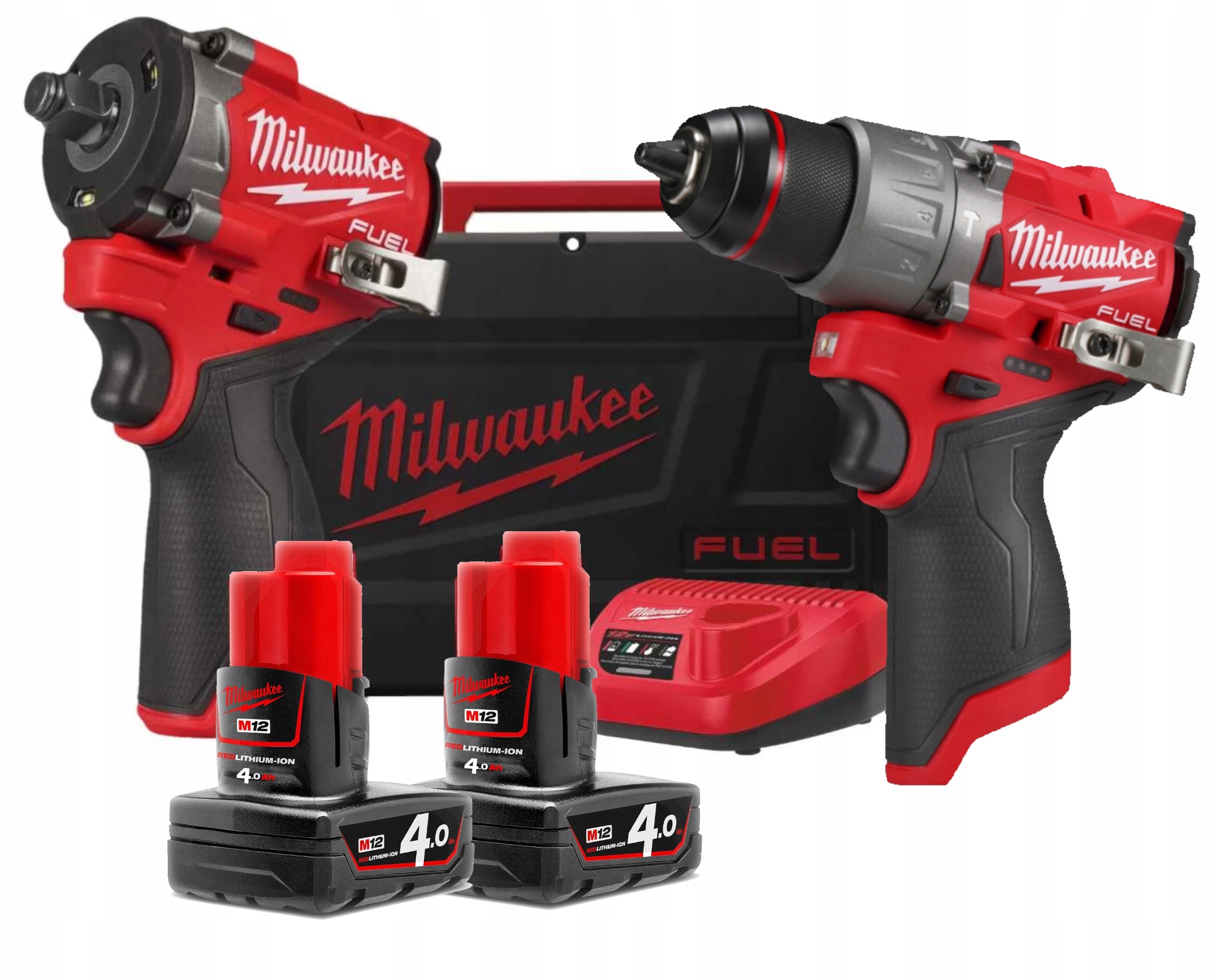 Milwaukee M12 FPP2X2-402X M12 Fuel Power Pack Zestaw Combo 4933498741