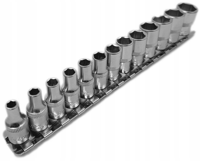 

Yato Zestaw Nasadek Nasadki Krótkie 1/4'' 4-14mm