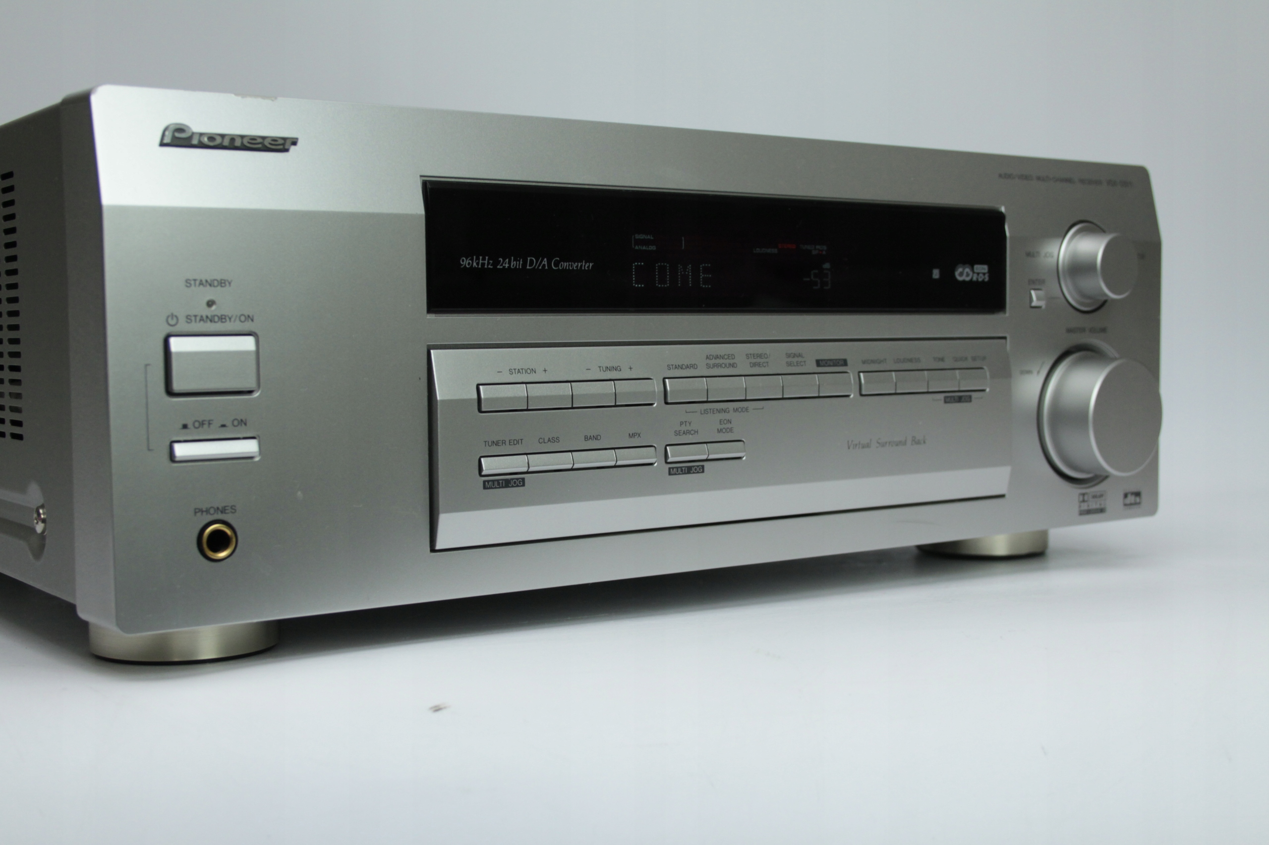 Amplituner Pioneer VSXD511 5.1 srebrny Sklep, Opinie, Cena w Allegro.pl