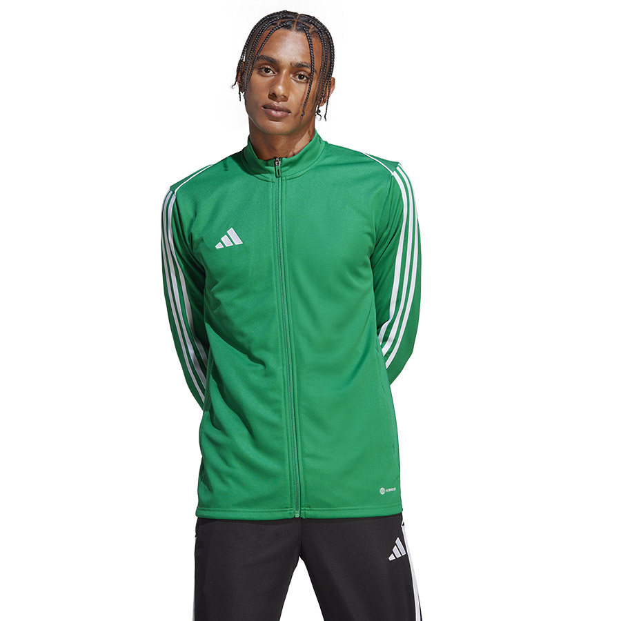 Bluza adidas Tiro 23 Training Jkt IC7875 zielony XXXL