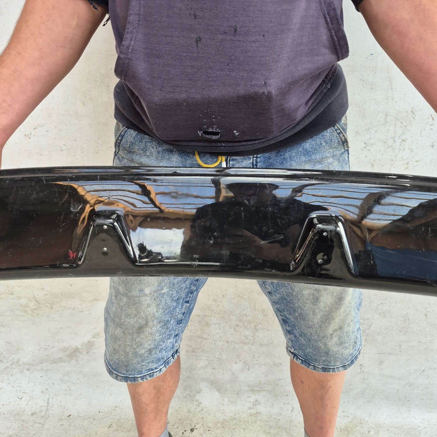 VW TRANSPORTER T6 TUNING 15-24 DOL accessories spoiler of a bumper front front