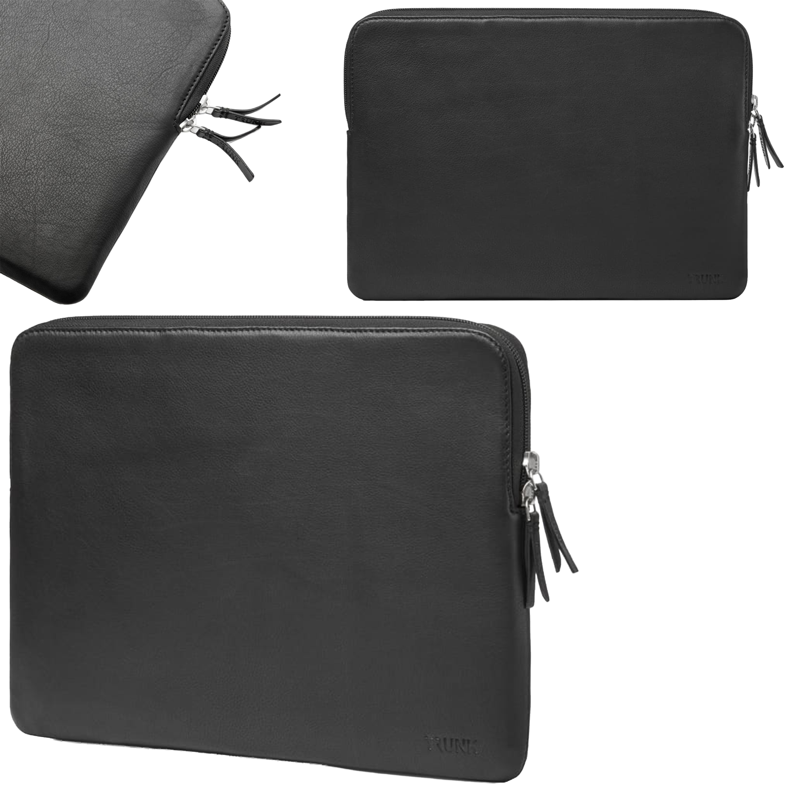 Trunk Leather Sleeve Case Pouzdro Kožené pro MacBook 16" 15" Pouzdro