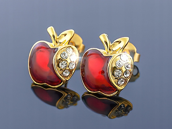 

Eleganckie złote kolczyki 14k ! Jakość !