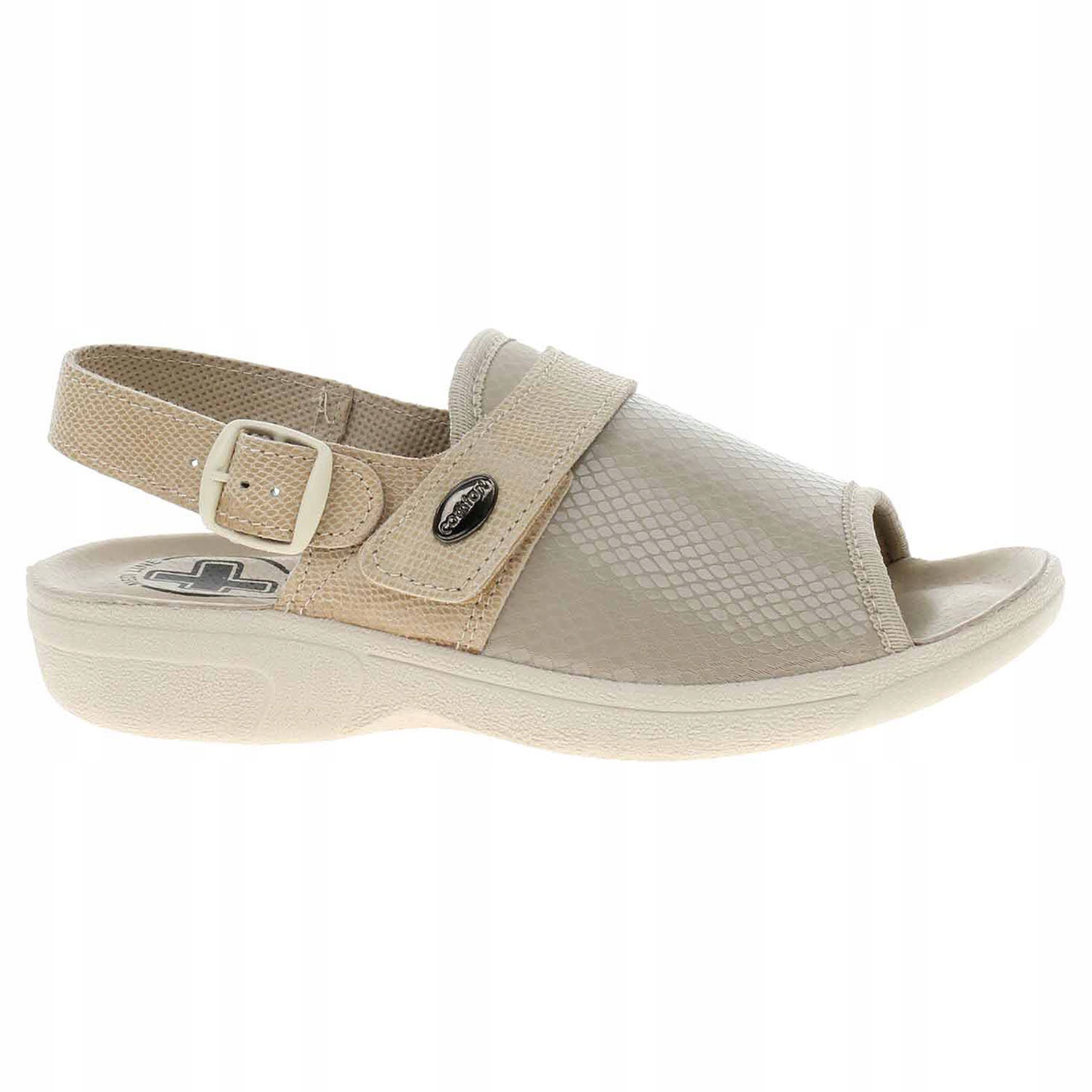 Dámske sandále Medi Line 1416/S beige 38