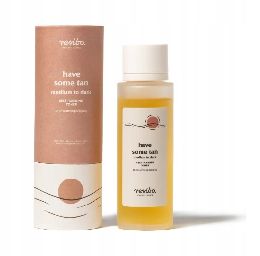 Resibo Samoopalovací tonikum Medium to Dark 100 ml