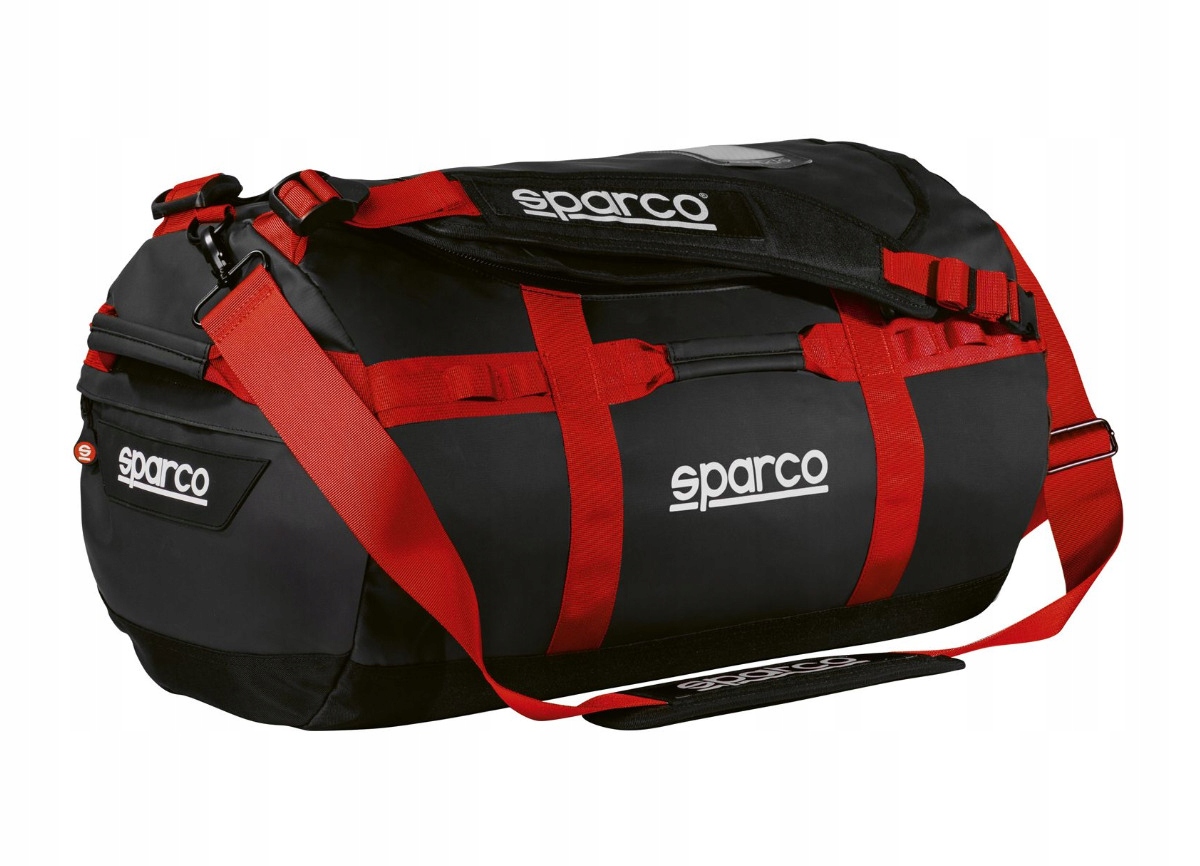 Cestovní taška Sparco Dakar, barva černo-červená, velikost S