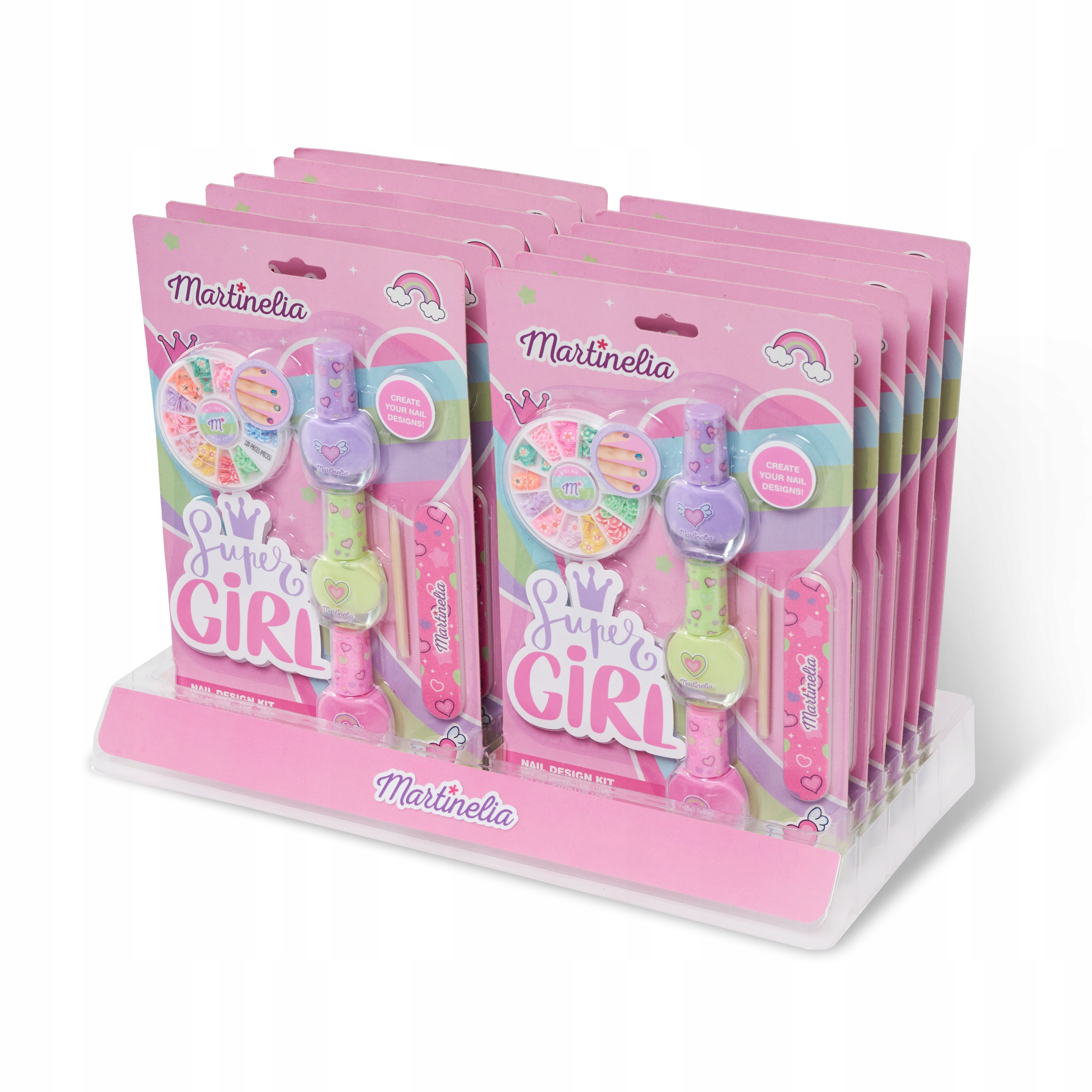 Martinelia zestaw do malowania paznokci d/ dzieci Kod producenta 11957