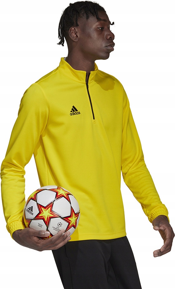Pánská Mikina Adidas Entrada 22 Training Top Žlutá HI2128 vel. L