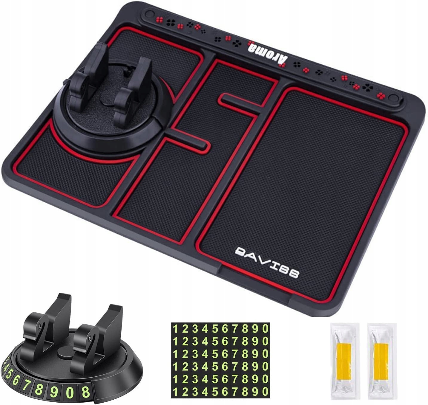 4w1 PODKŁADKA TELEFON ANTYPOŚLIZGOWA DO SAMOCHODU