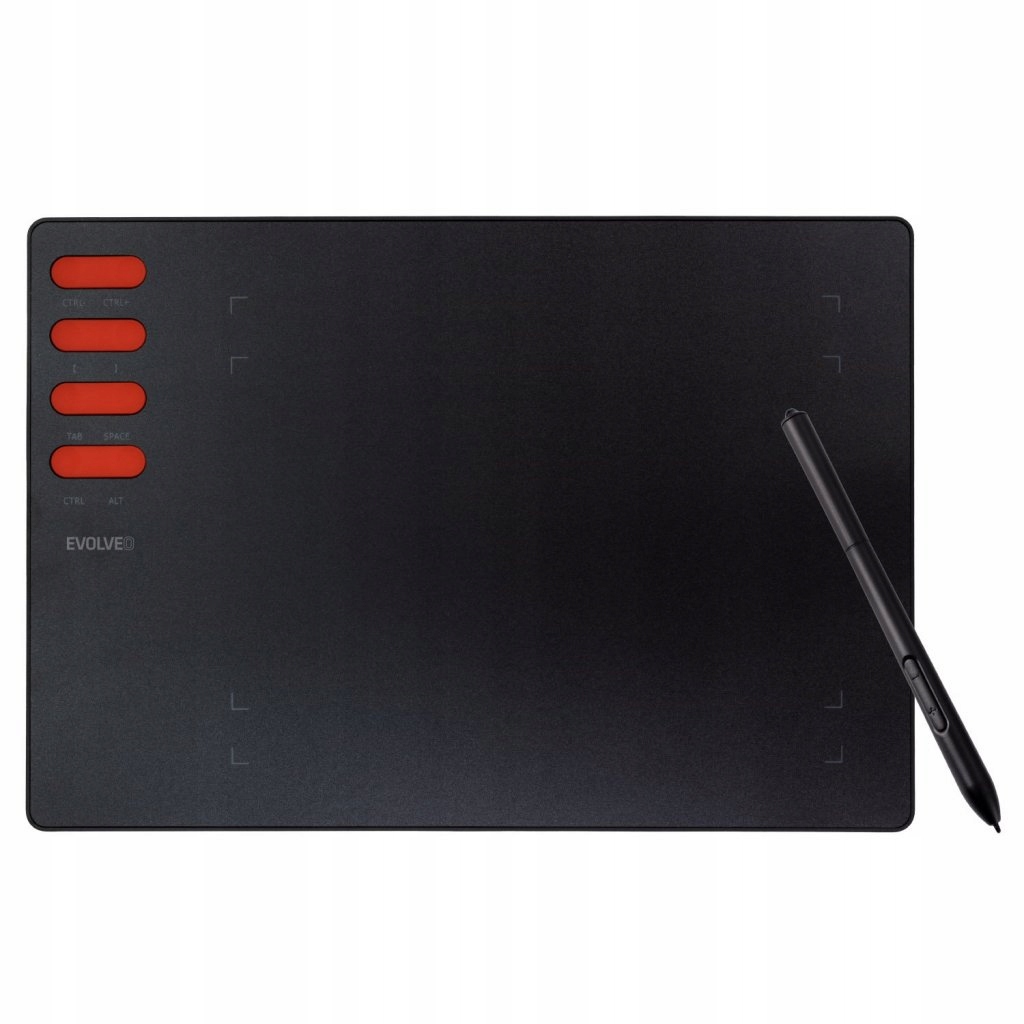 Evolveo Grafico T8, grafický tablet s ôsmimi klávesmi GFK-T8