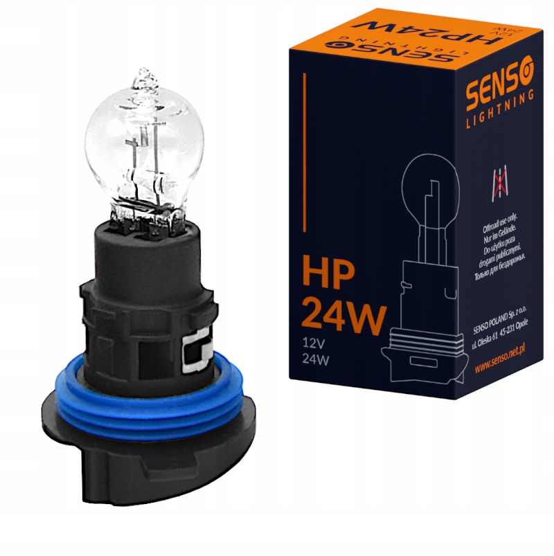 Żarówka Senso HP24W Dzienne Citroen Peugeot Alfa