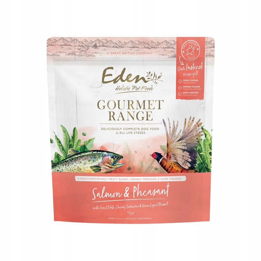 Levně Eden Gourmet Losos Bažant 2 kg