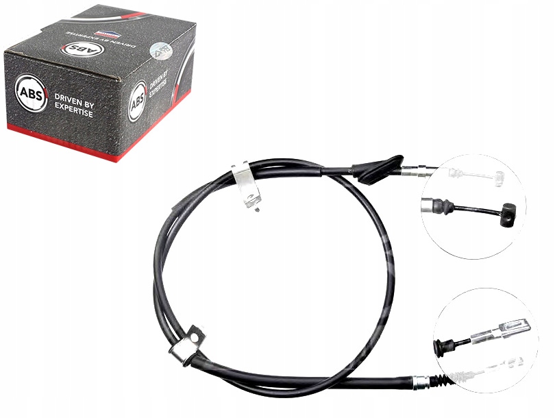 K18957 - Кабель ручного гальма HONDA ACCORD 98-02 лівий A. B