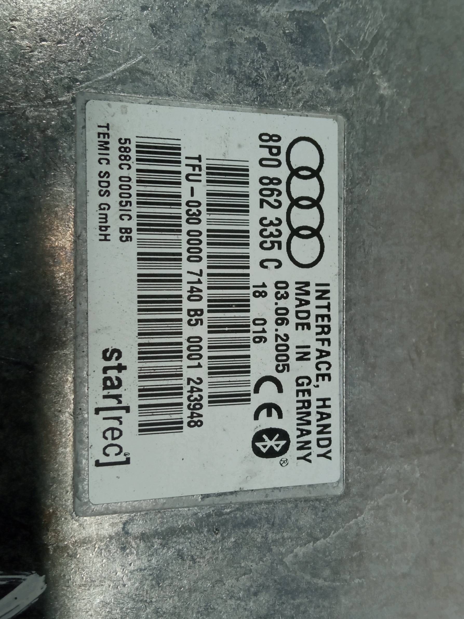 AMPLIFICATORE 8P0862335C Audi A4 III (2004-2008) B7