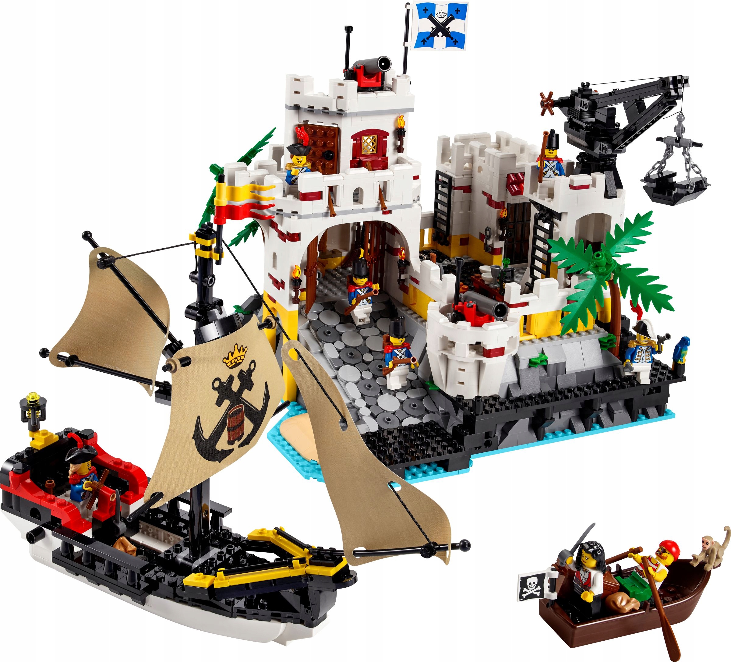 LEGO 10320 Twierdza Eldorado Oryginalne Klocki ICO Marka LEGO