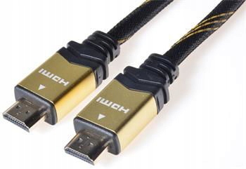 PremiumCord Złoty kabel Hdmi Ethernet, pozłacany, 5m