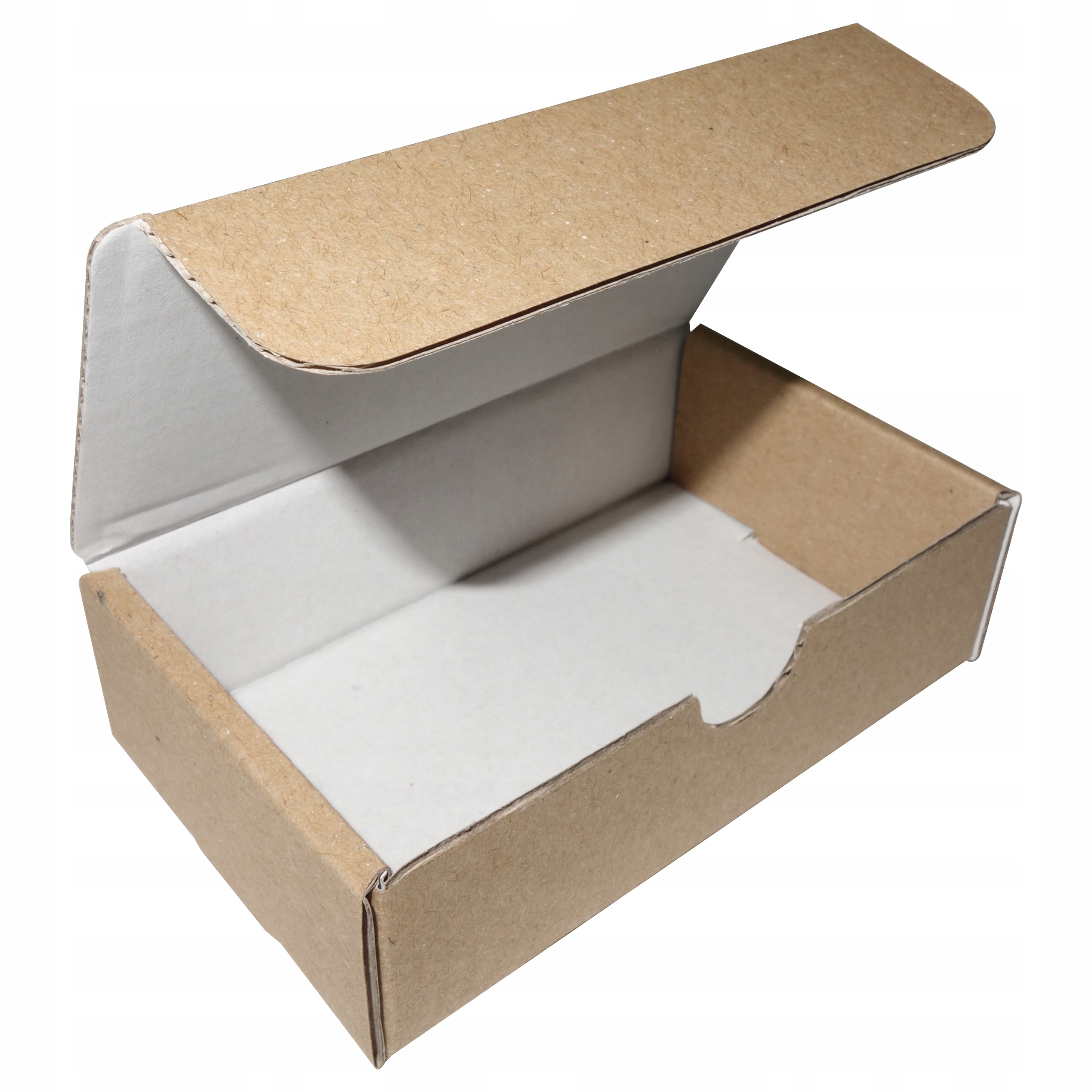 Pudełko 10x6x3 cm (wew. 9,4x5,5x2,7 cm) fasonowe karton brązowy