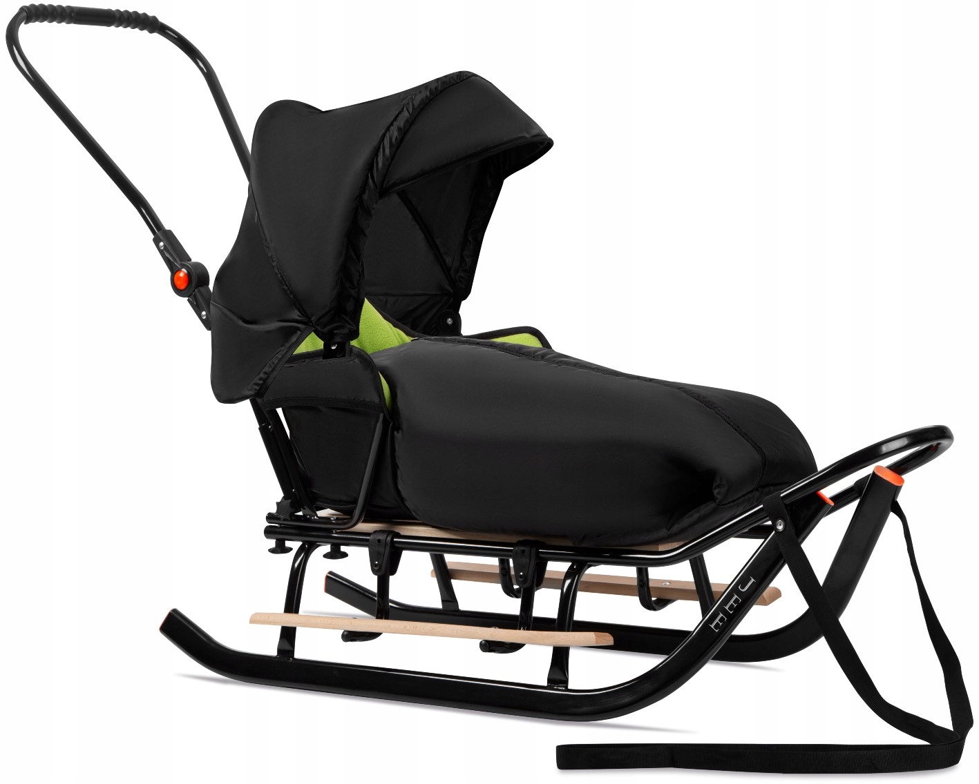 SANKI JEE z BUDKĄ + śpiwór oparcie pchacz podnóżki