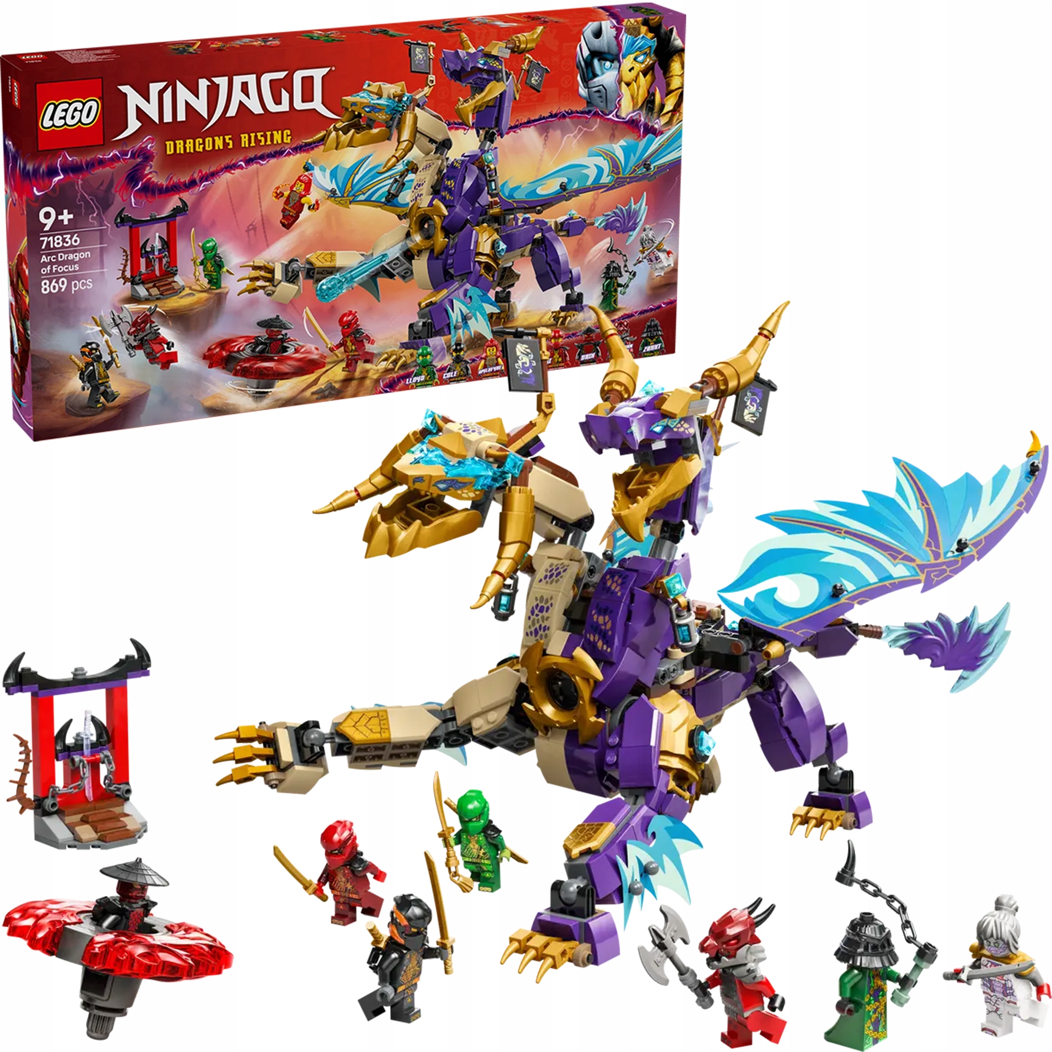 Lego Ninjago Arcismok soustředění 71836