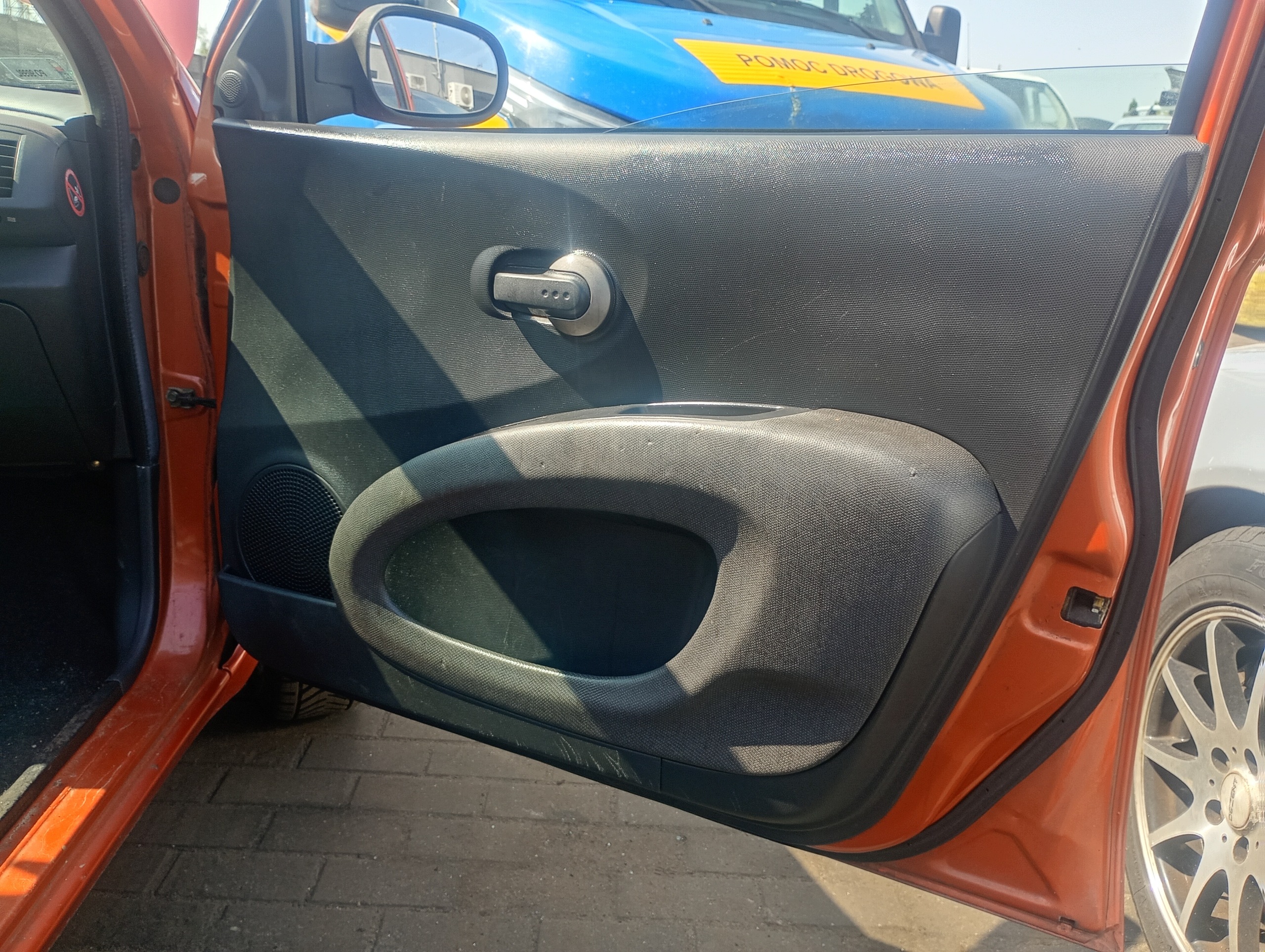 upholstery side right front Nissan Micra K12 03-10